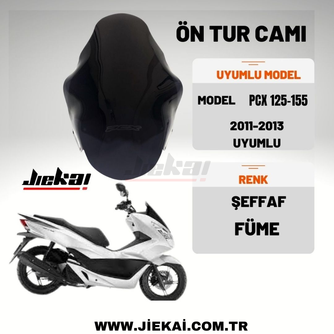 RELLAX  PCX 125-155 UYUMLU FÜME 2011-2013 