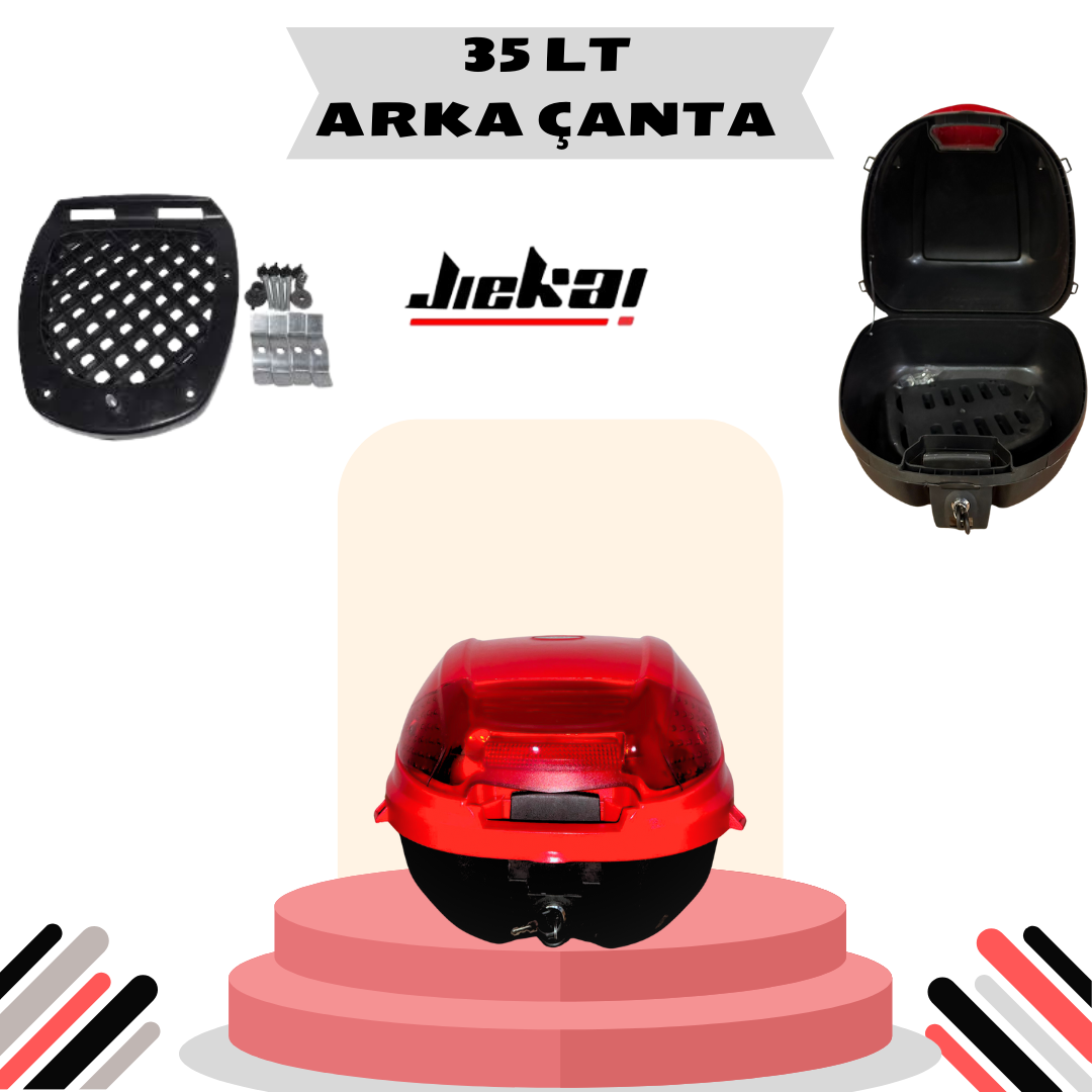 35 LT ARKA ÇANTA KIRMIZI 