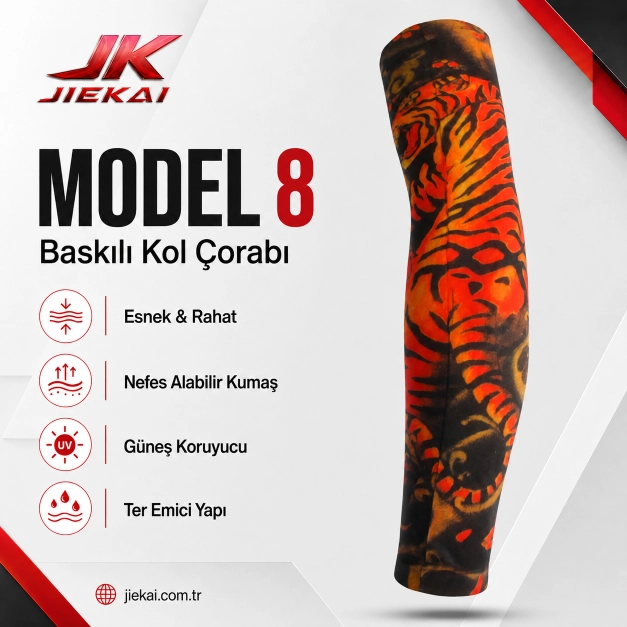 JİEKAİ MOTORCU KOL ÇORABI MODEL - 8 (Kopya)
