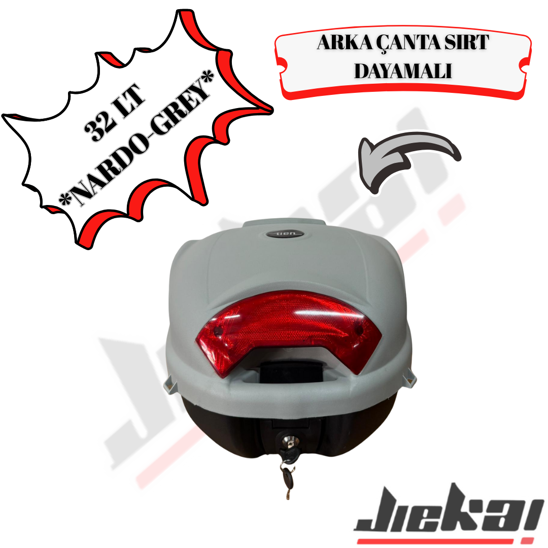 32 LT *NARDO-GREY* ARKA ÇANTA SIRT DAYAMALI