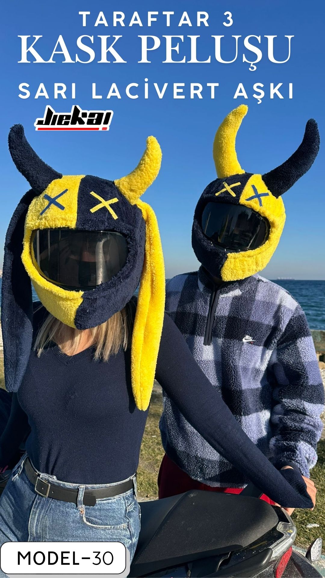 MODEL-30 KASK PELUŞU TEK EBAT TARAFTAR-3 ERKEK MODEL