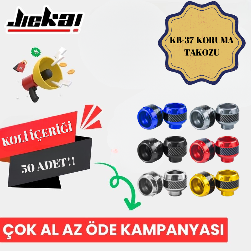 KB-37 RENKLİ ÖN TEKER TAKOZU *KARIŞIK RENK* ÜNİVERSAL *KOLİ İÇERİĞİ 50 ADET*