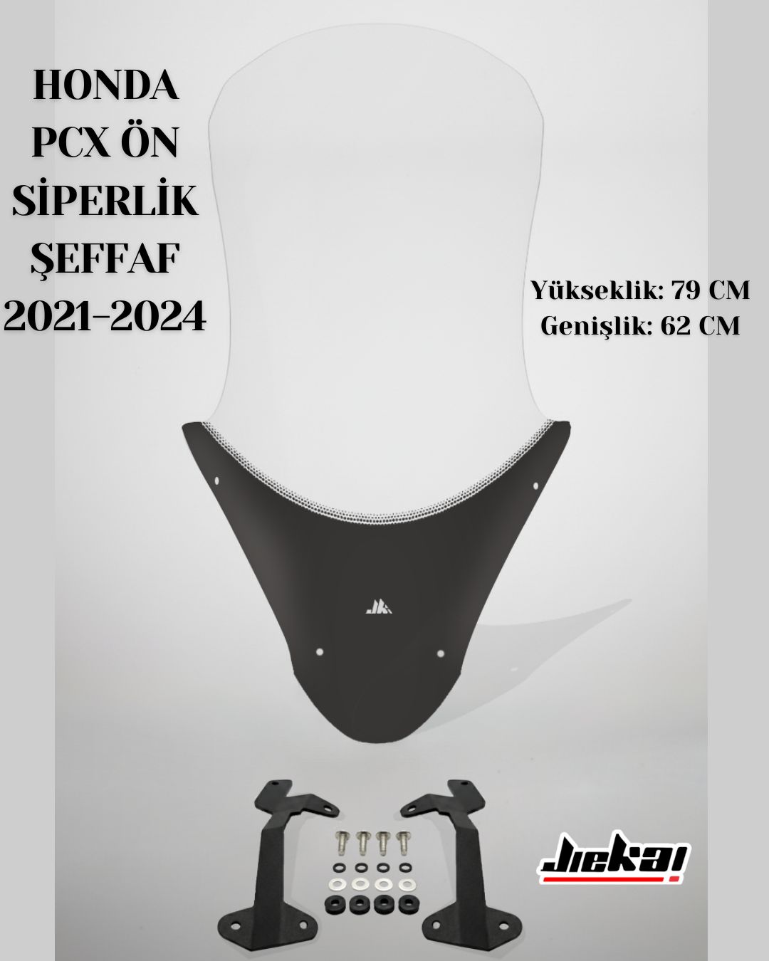  HONDA PCX  ÖN SİPERLİK  ŞEFFAF 2021-2024