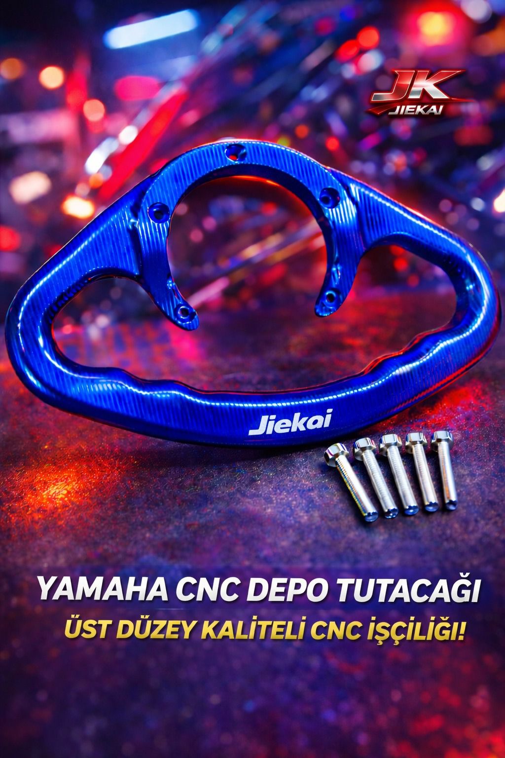 DP299 YAMAHA DEPO TUTAMAÇ *MAVİ* ( AÇIKLAMADA UYUMLU MODELLER )