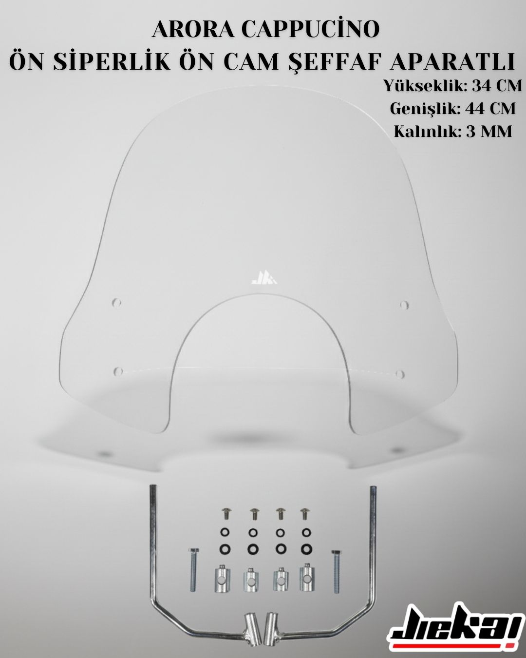 ARORA  CAPPUCİNO ŞEFFAF ÖN SİPERLİK ÖN CAM APARATLI