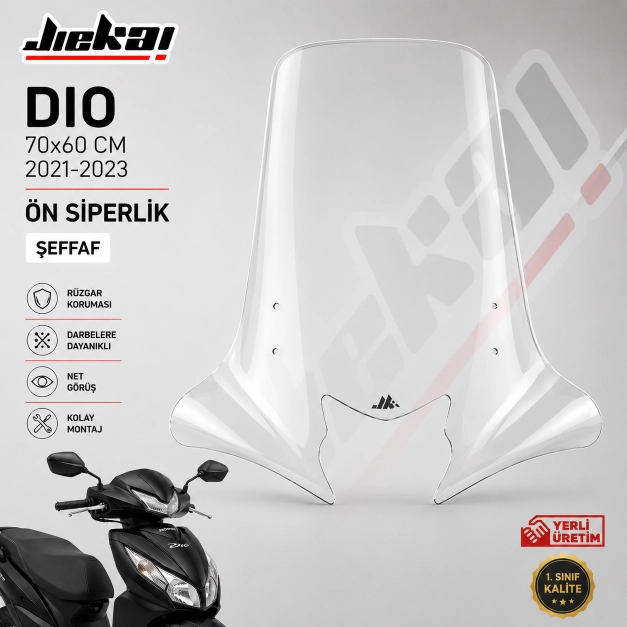  Dio 70*60CM 2021-2023 Uyumlu Ön Siperlik 