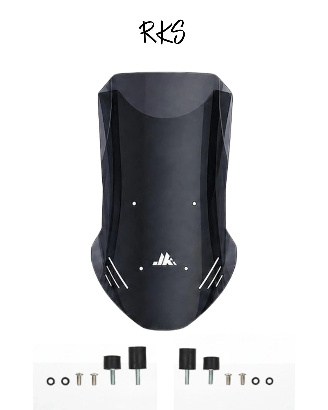 *FÜME* Rks Freccia 125-150 Uyumlu Ön Siperlik cam 65 cm 2021-2025 UYUMLU