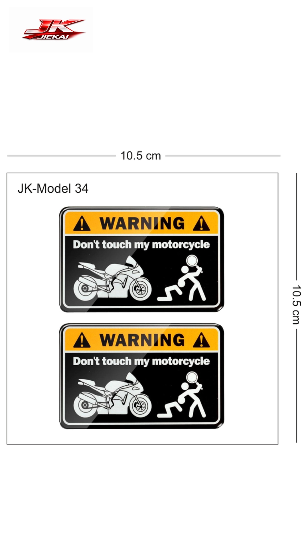 JK JİEKAİ MOTOSİKLET KASK AKSESUARI STİCKER MODEL 34  / MİNİMUM ALIM ADEDİ TOPTAN BAYİ MÜŞTERİLERİMİZ İÇİN 5 ADETTİR.