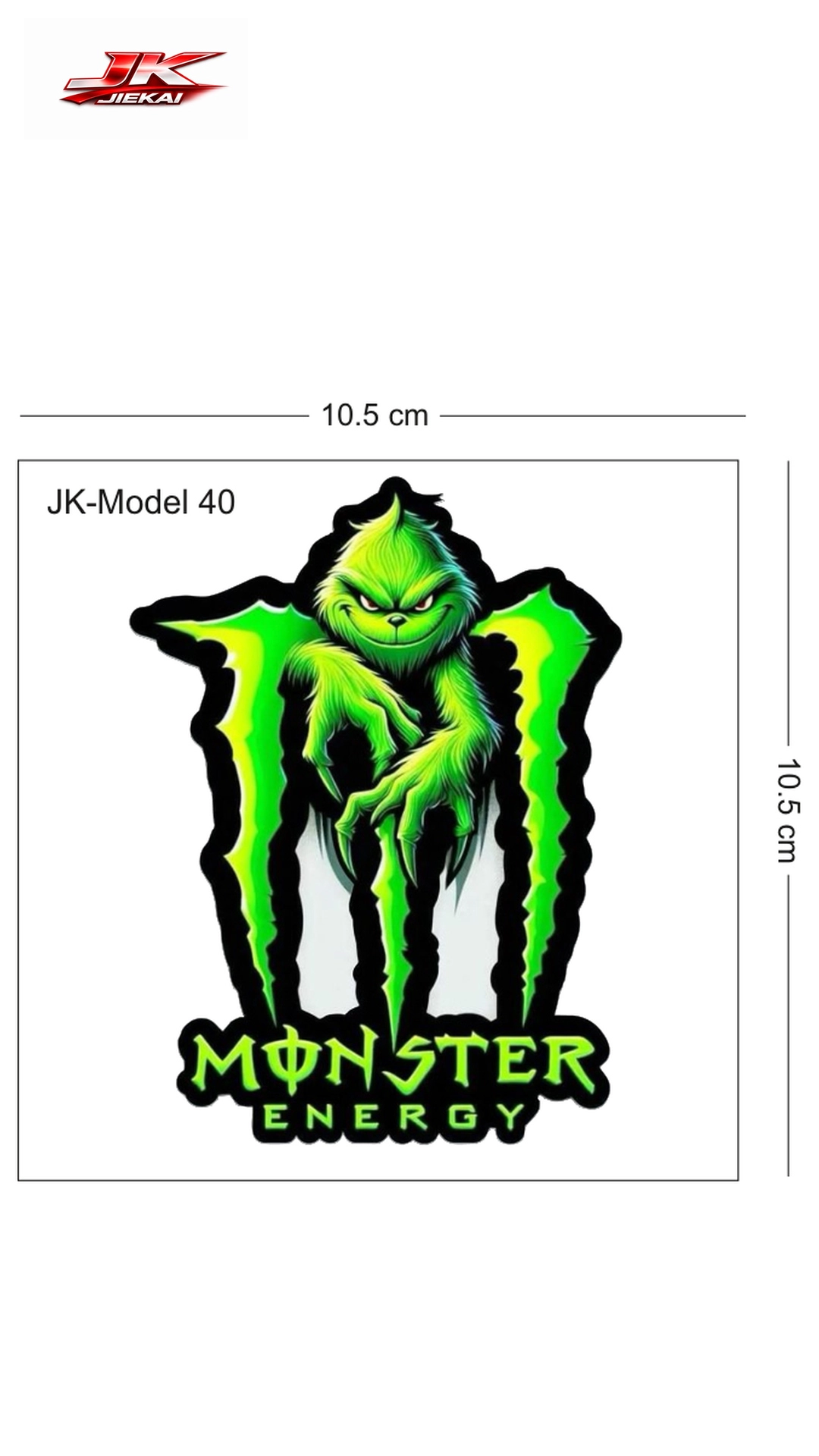JK JİEKAİ MOTOSİKLET KASK AKSESUARI STİCKER MODEL 40 / MİNİMUM ALIM ADEDİ TOPTAN BAYİ MÜŞTERİLERİMİZ İÇİN 5 ADETTİR.