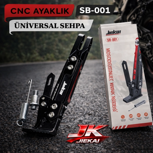 SB-001 * SİYAH * ÜNİVERSAL CNC YAN SEHPA AYAKLIK
